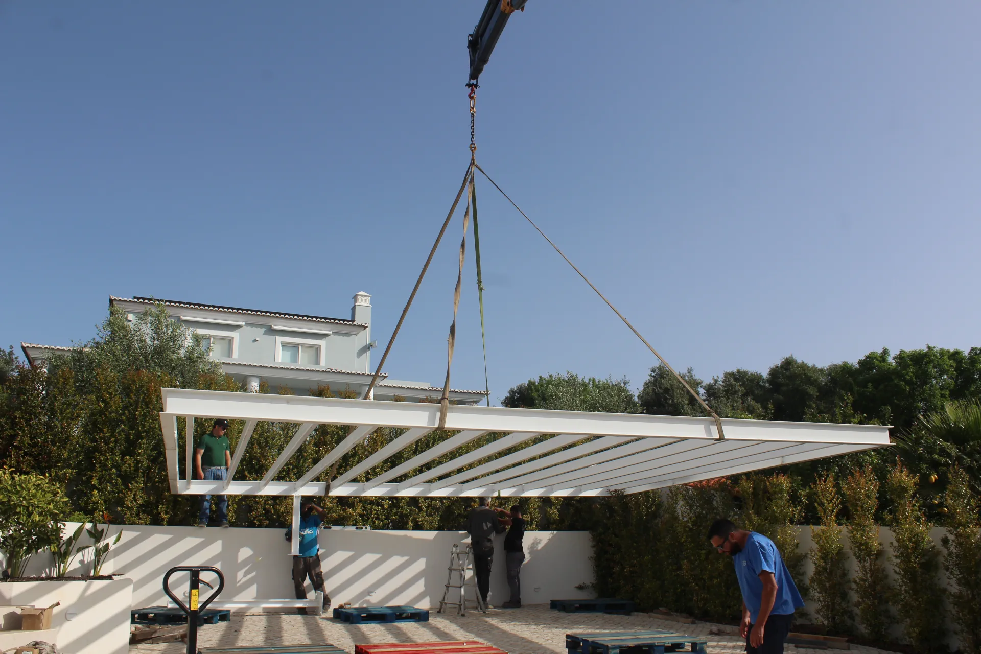 Exemplo de Pérgulas