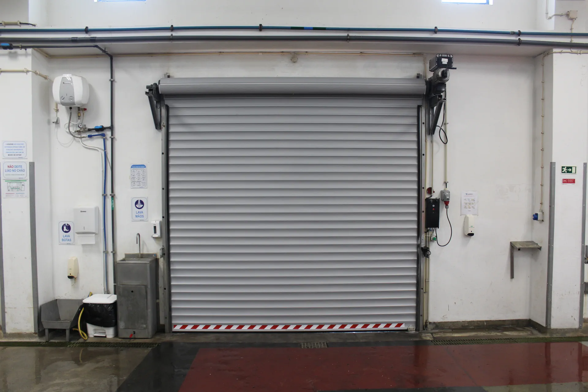 Exemplo de Estores de Segurança & Portas Rápidas